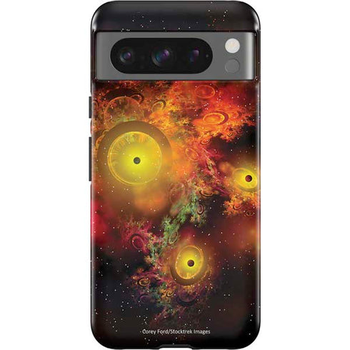 StockTrek Colorful Nebulae and Interstellar Matter Pixel Cases
